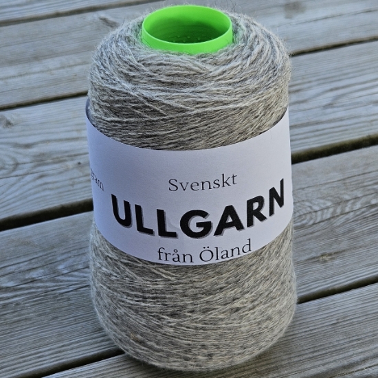 Ullgarn ljusgrå 200gr