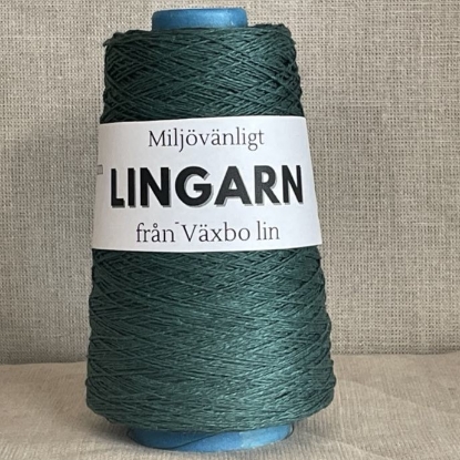 Lingarn mossgrön 200g