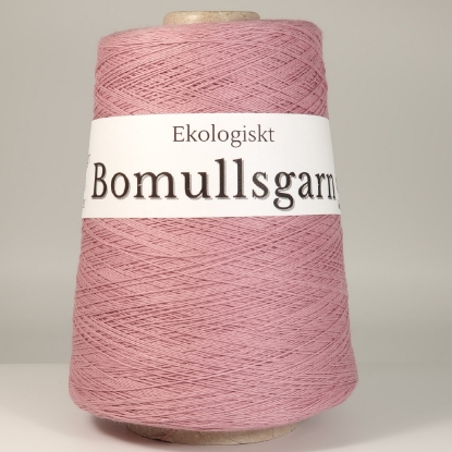 Bomullsgarn - ekologiskt ljusrosa