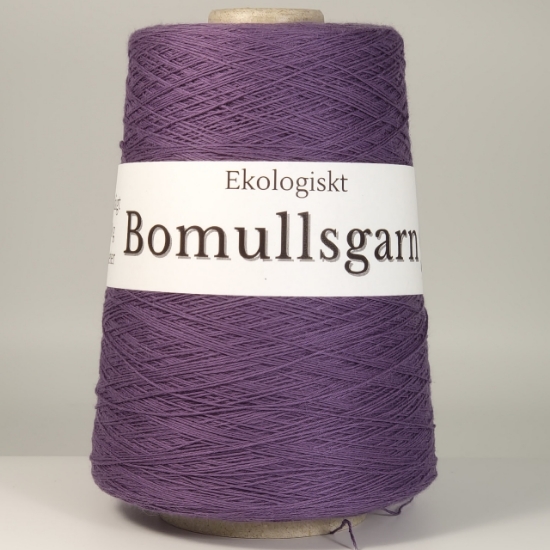 Bild på Ekologiskt Bomullsgarn lila