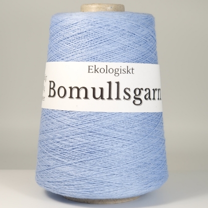 Bild på Ekologiskt Bomullsgarn ljusblå
