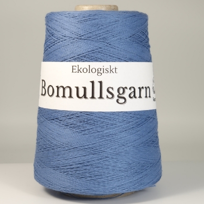 Bild på Ekologiskt Bomullsgarn mellanblå