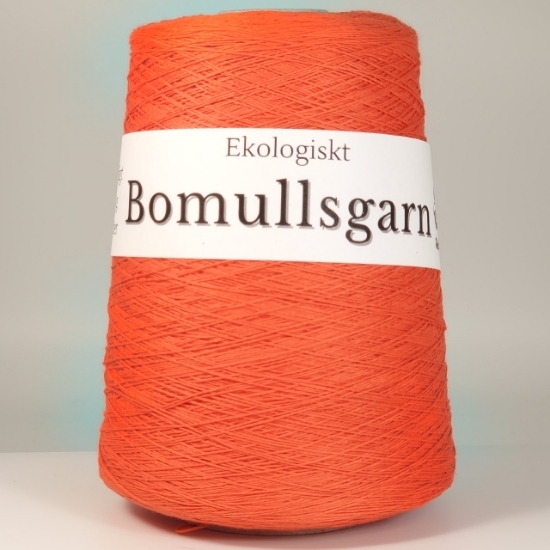 Bild på Ekologiskt Bomullsgarn klarorange