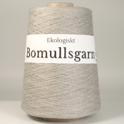 Bild på Ekologiskt Bomullsgarn ljusgrå