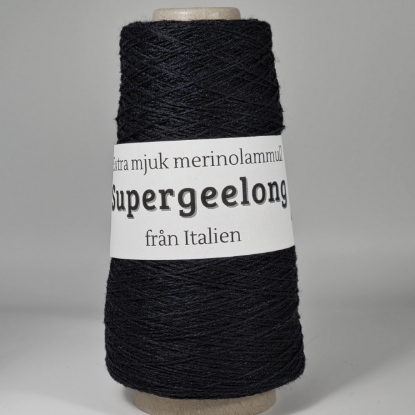 Supergeelong Svart 100g