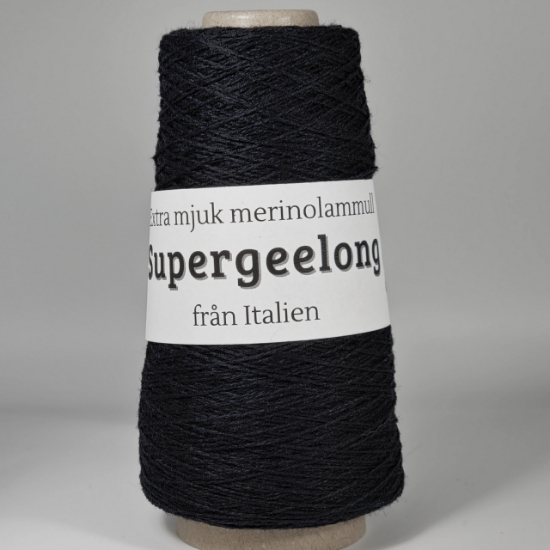 Supergeelong Svart 100g